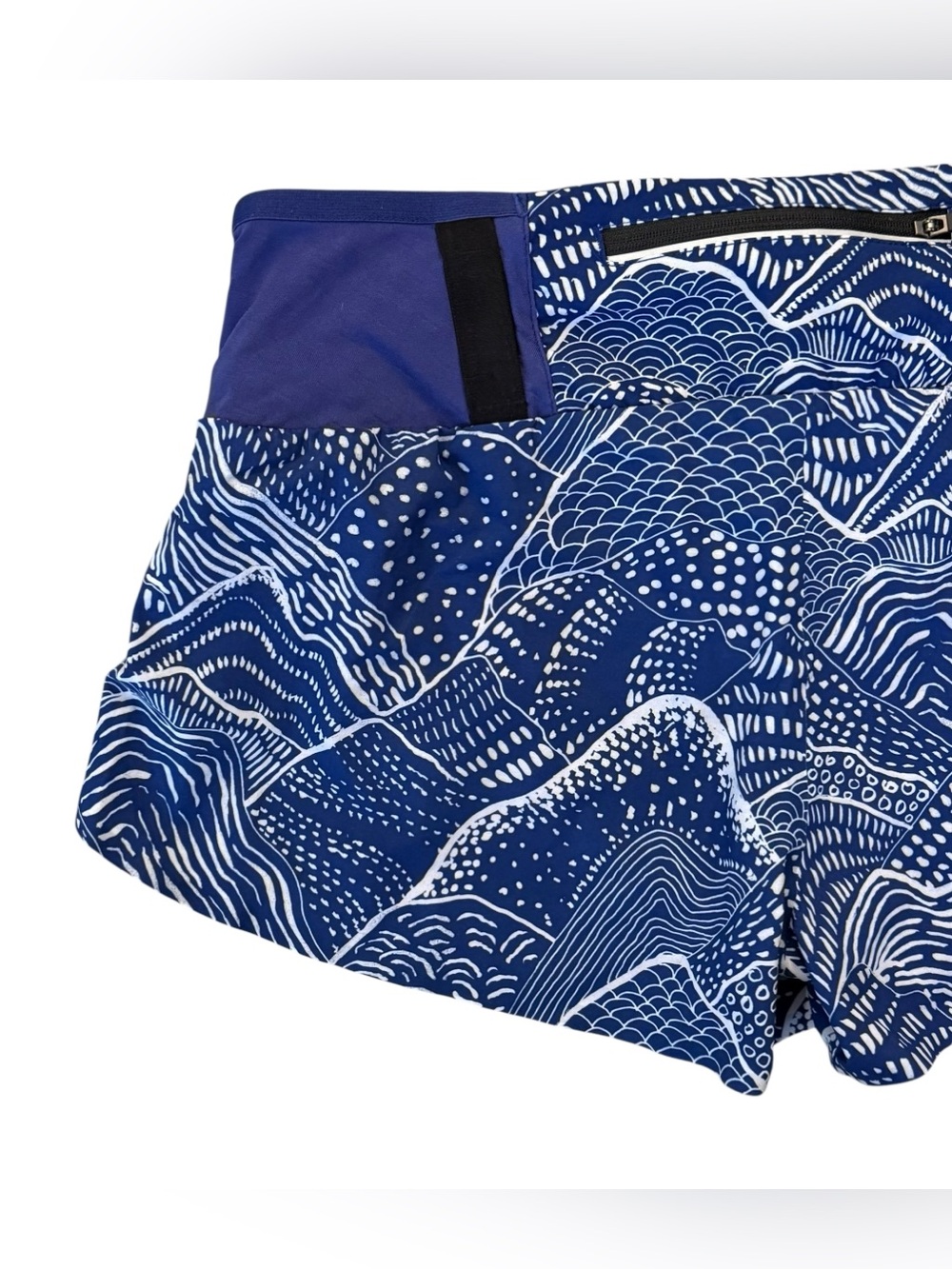 Rabbit Smashems 2.5" Shorts Navy Purple Women’s Running Gym Size Medium NEW - Picture 4 of 7